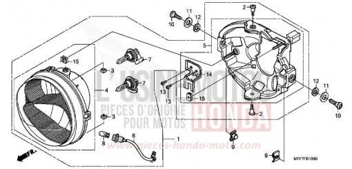 PROJECTEUR XL700VAA de 2010